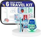 Trektote 6-Piece Travel Size Toothbrush and Toothpaste Set - Image 2