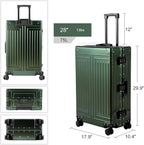 All Aluminum Magnesium Carry On Luggage，Cut from Whole Aluminum Sheet，22x14x9 - Image 6