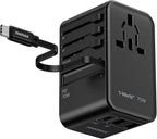 MOMAX Universal Travel Adapter, International Power Plug Adapter by MOMAX