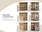 StorageWorks Shoe Organizer for Closet, Fits up to 16 Pairs, Shoe Cubby Storage - Image 4