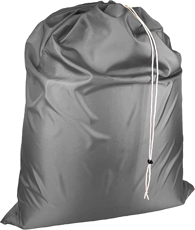 Laundry Bag with Locking Closure Drawstring – Extra Large Heavy Duty 100% Nylon by LaundryBagsOnline