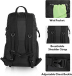 WATERFLY Lightweight Packable Hiking Backpack: 30L Foldable Travel Daypack - Image 5