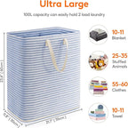 Lifewit Laundry Hamper Large Collapsible Laundry Basket, Freestanding - Image 4