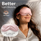 Umisleep 100% Pure Mulberry Silk Sleep Mask, 22 Momme 6A Soft & Smooth Fibers - Image 5