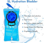 Tactical Hydration Backpack 2L Water Bladder - Image 6