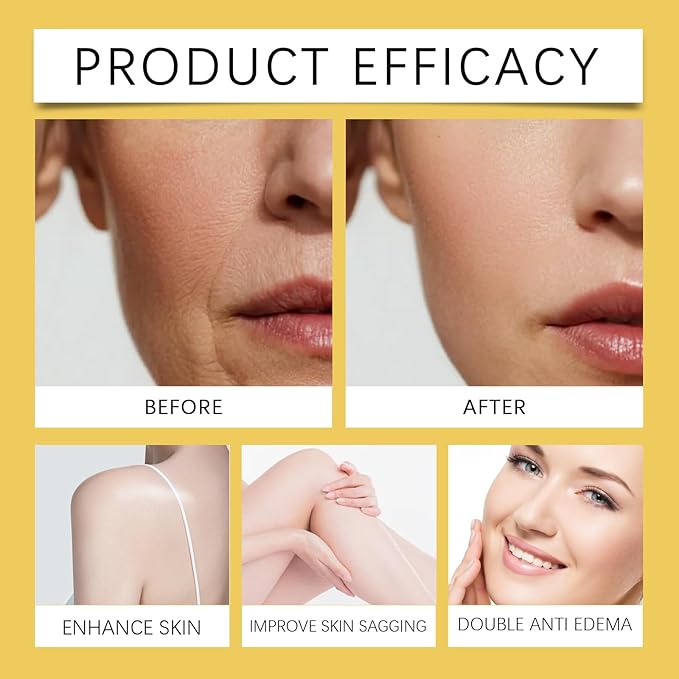 ARANYA Dual-Phase Capsule Depuffing Cream with Roselle Extract, Hyaluronic Acid and Horse Chestnut Extract, Firming and Lifting Skincare for Face and Body, 1.76 oz