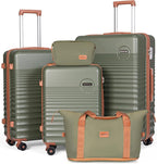 Luggage Sets 5 Piece, Suitcases by CONCEPTEN