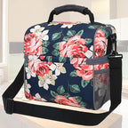 FlowFly Double Layer Cooler Insulated Lunch Bag Adult Lunch Box Large Tote Bag - Image 7