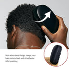 Luxury Twist Styler – Durable, Washable Comb Brush, a Premium Alternative to Hair Sponges for Afro, Curly, Coiled & 4C Hair, Ideal for Daily or Professional Use (Black)