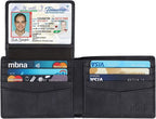 Wallet for Men-Genuine Leather RFID Blocking Bifold Stylish Wallet - Image 4