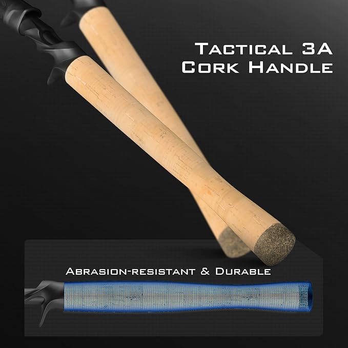 KastKing Valiant Eagle Passage Travel Fishing Rods, 4 & 6 Pc Pack Rods - Image 5