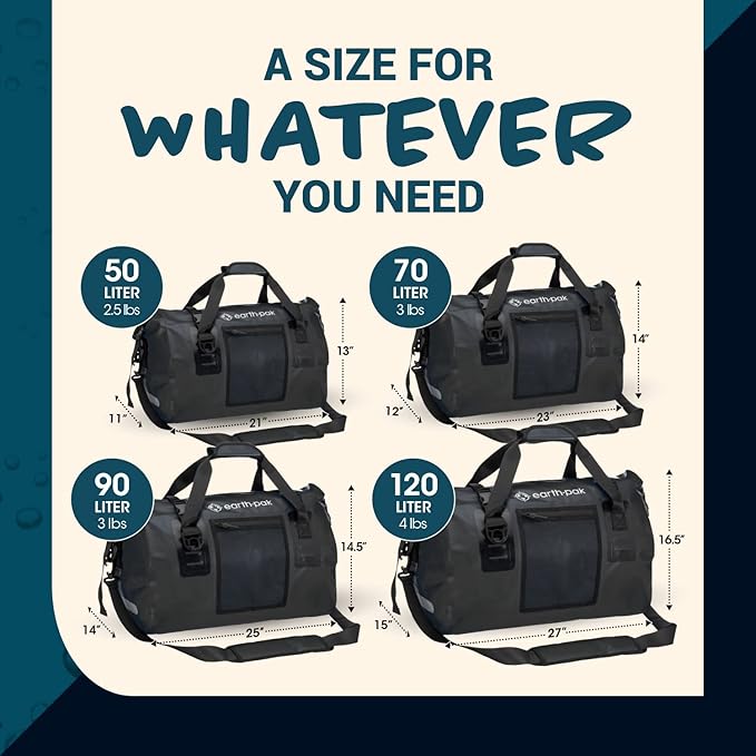 Earth Pak Waterproof Duffel Bag - Image 7