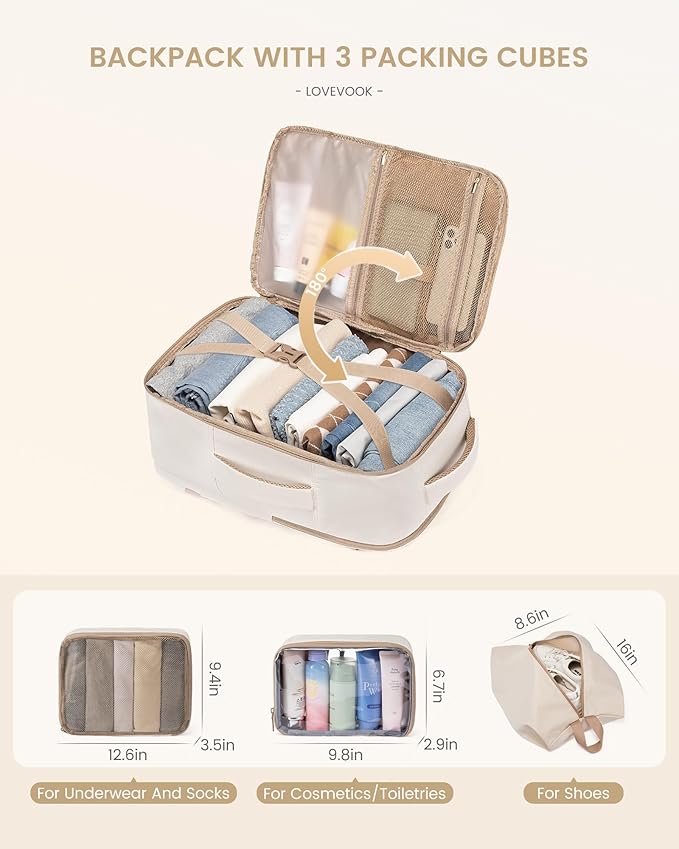 LOVEVOOK Travel Backpack for Women & Men - Image 4