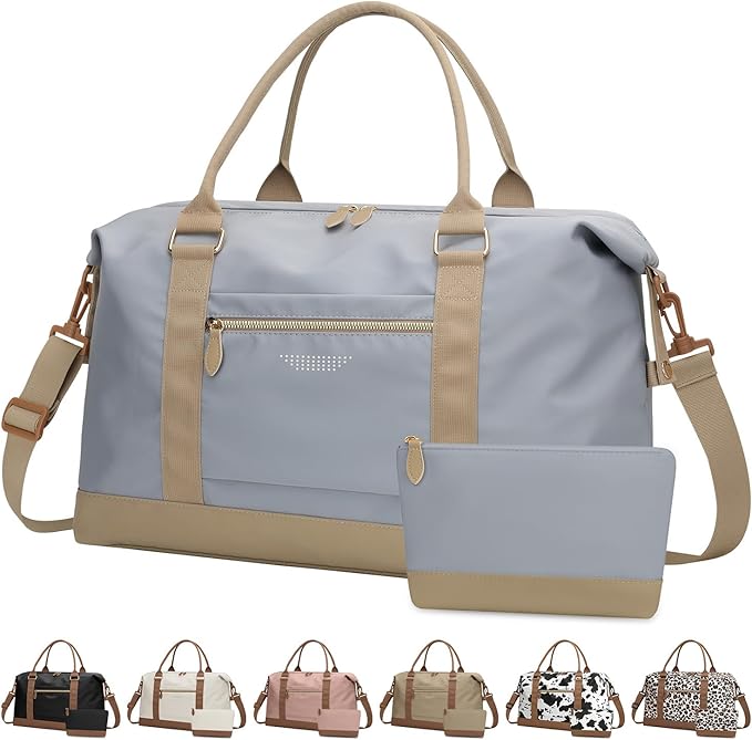 Travel Duffle Bag for Women, Weekender Bags, Hospital Bag for Labor Delivery by ELONGRIVER