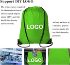 600Pcs Drawstring Backpack Bags String Backpack Sports Sack Pack Bulk Cinch - Image 3