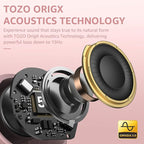 TOZO NC9 Hybrid Active Noise Cancelling Wireless Earbuds, 6 Mics ENC Clear Call - Image 8