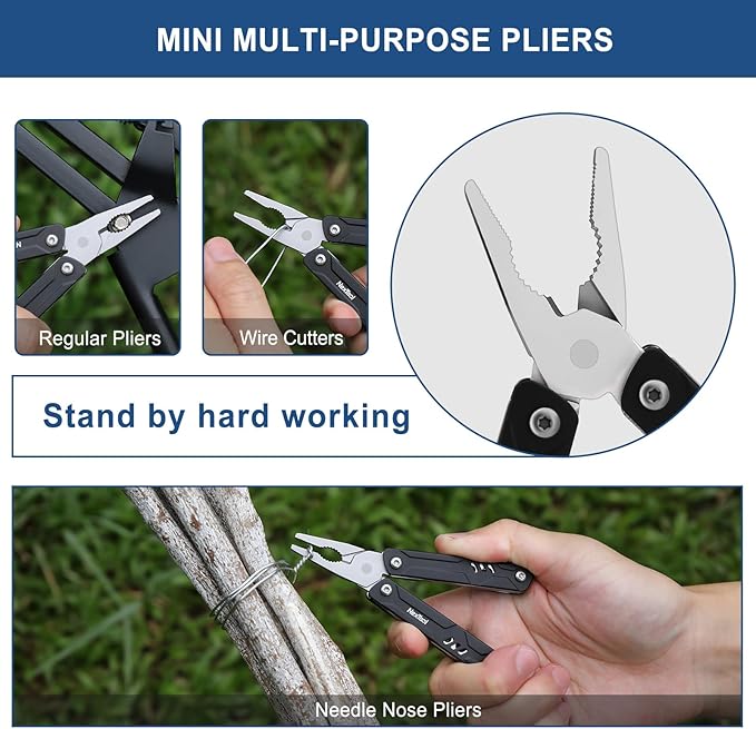 NexTool Mini Multitool - 9 in 1 Keychain Multitool - Image 4