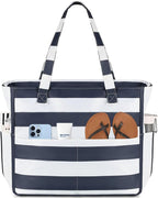 LEDAOU Beach Bag Waterproof Sandproof Women Tote Bag Pool Bag by LEDAOU