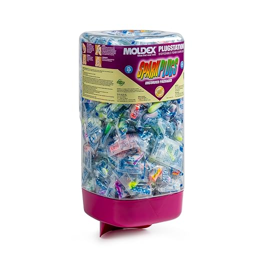 Moldex SparkPlugs PlugStation Uncorded Disposable Foam Earplug Dispenser 6605 - Image 2