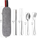 DEVICO Camping Utensils, Portable Travel Utensils - Image 8