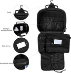 Travel Toiletry Bag for Men and Women, Hanging Travel Toiletries Organizer Dopp - Image 4