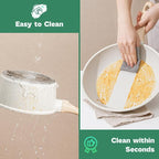 13 Pcs Pots and Pans Set, Nonstick Cookware Sets White Granite Induction - Image 6