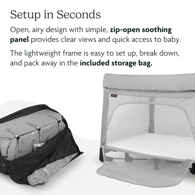 UPPAbaby Remi Playard | Deluxe 3-in-1 Portable Playard, Bedside Bassinet + - Image 4