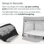 UPPAbaby Remi Playard | Deluxe 3-in-1 Portable Playard, Bedside Bassinet + - Image 4