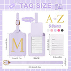 Personalized Initial Luggage Tags - Image 2