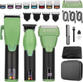Professional Hair Clipper & Hair Trimmer & Foil Shaver Kit, Beard Trimmer Clippers and Trimmers Set, Cordless Mens Clippers for Home, Barber