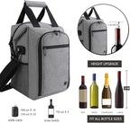 ALLCAMP 4 Bottle Wine Gift Bag - Image 3
