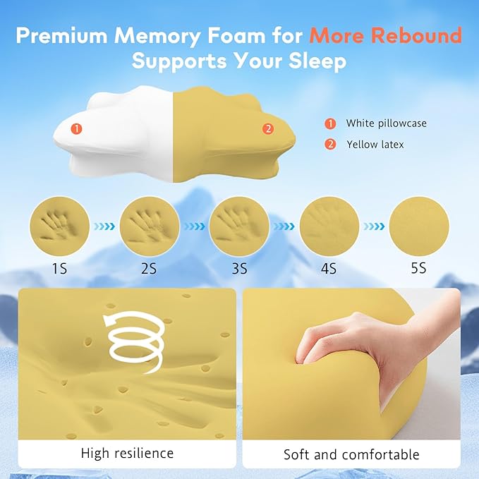 Dual-Height Cervical Neck Pillow - Image 5
