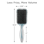 InfinitiPro by Conair - Hair Brush - Detangling Brush - Hair Brush For Thick Hair - Hairbrush Reduces Frizz and Adds Volume - Smoothwrap Series