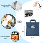 Della Gao Insulated Lunch Bag for Women Men, Waterproof Small Lunch Tote Lunch - Image 6