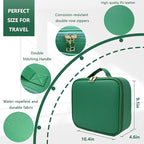 Travel Makeup Bag for Women and Makeup Artists Cosmetic Organizer Large Makeup - Image 3