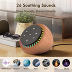 DreamSky Sound Machine for Sleep, 26 Sounds & RGB Light, USB-C Powered for Home - Image 2