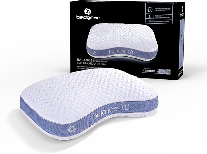 Bedgear Balance Cuddle Curve Performance Pillow by BEDGEAR