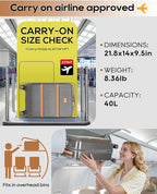 Joyway Carry on Luggage Airline Approved - Image 2