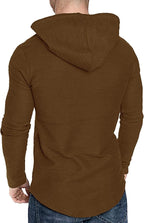 Lexiart Mens Fashion Athletic Hoodies Sport Sweatshirt Solid Color Fleece - Image 5