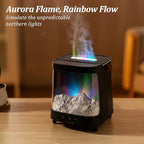 Essential Oil Diffuser for Home, Bedroom Humidifiers, Air Scent Aroma Aromatherapy Ultrasonic Machine Timer Small Mini difusor de Aromas para casa Living Room Office Decor Gifts Fireplace Aurora