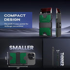Mens Business Card Holder, Slim Card Wallet - Image 4