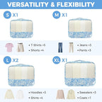 BAGAIL 9 Set Packing Cubes Luggage Packing Organizers - Image 2
