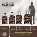 Explore Land Travel Luggage Cover Suitcase Protector Fits 18-22 Inch Case - Image 5
