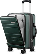 LUGGEX Carry On Luggage 22x14x9 Airline Approved, Expandable Polycarbonate by LuggeXLUGGAGE