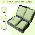 BAGAIL 4 Set/6 Set/8 Set Compression Packing Cubes Travel Accessories - Image 7