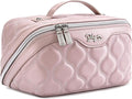 Travel Makeup Bags for Women Cosmetic Bag: Puffy Make up Bags Set of 3 by BOYATU