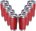 DOMICARE 20oz Tumbler with Lid Stainless Steel Tumblers Bulk, Double Wall by VisittheDOMICARE