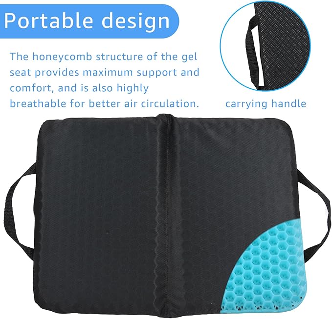 Portable Compact Seat Cushion Foldable Travel Cushion, - Image 2