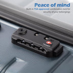 Coolife Larage Luaggage Hardside Expandable Suitcase - Image 3