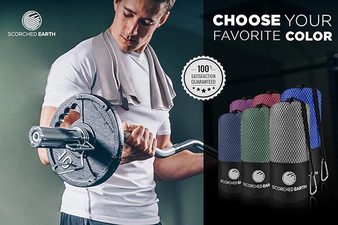 ScorchedEarth Microfiber Travel & Sports Towel Set - Image 7